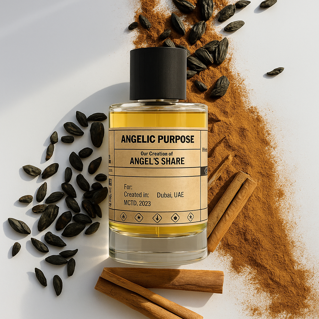 ANGELIC PURPOSE - similar scent notes Angel's Share by Killian - Dubai Parfem Shop EU | MSTV j.d.o.o.