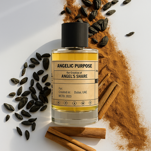 ANGELIC PURPOSE - similar scent notes Angel's Share by Killian - Dubai Parfem Shop EU | MSTV j.d.o.o.