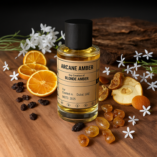 ARCANE AMBER - similar scent notes Blonde Amber by Clive Christian - Dubai Parfem Shop EU | MSTV j.d.o.o.