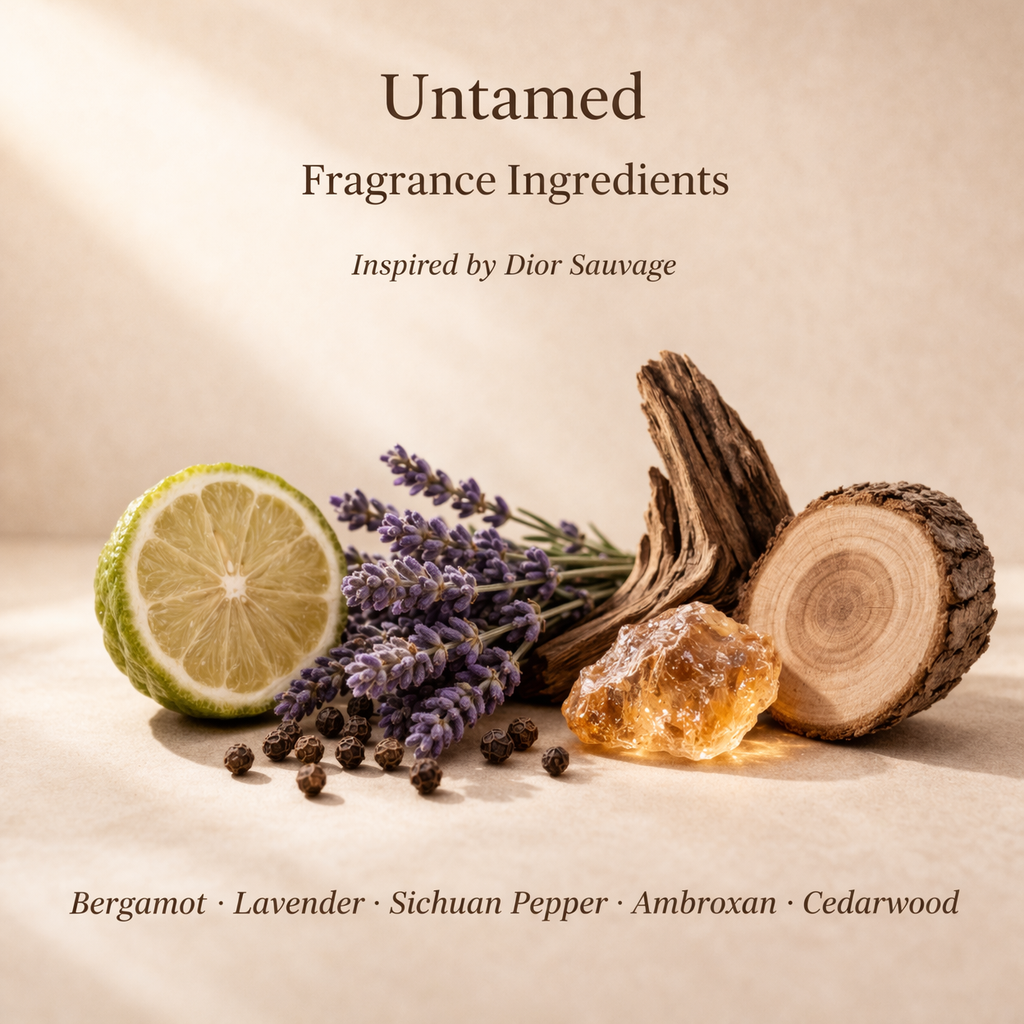 UNTAMED - similar scent notes DIOR SAUVAGE