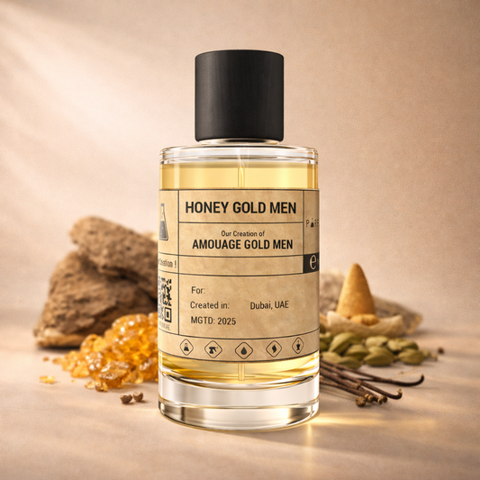 HONEY GOLD MAN - similar scent notes Gold Man Amouage