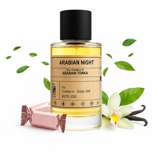 ARABIAN NIGHT - similar scent notes Arabians Tonka