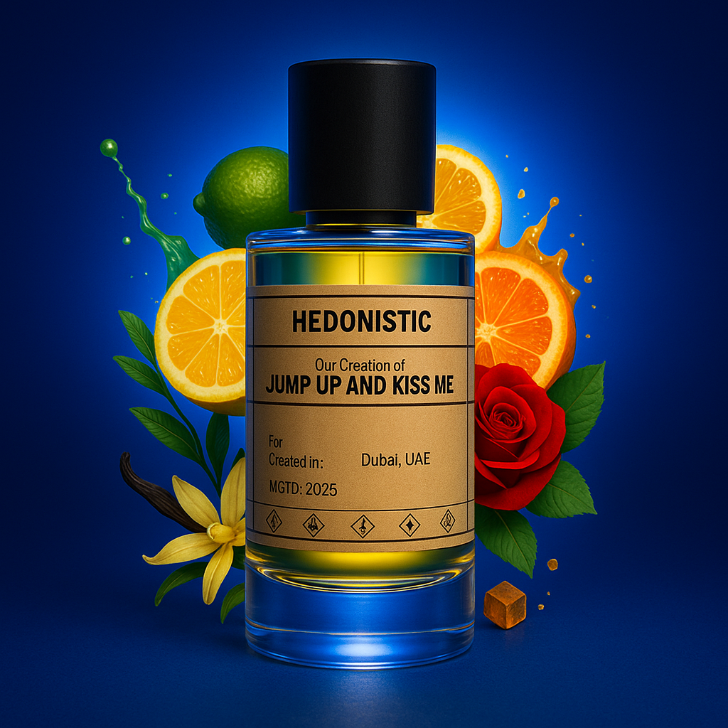 HEDONISTIC - similar scent notes Jump Up and Kiss Me Hedonistic by Clive Christian - Dubai Parfem Shop EU | MSTV j.d.o.o.