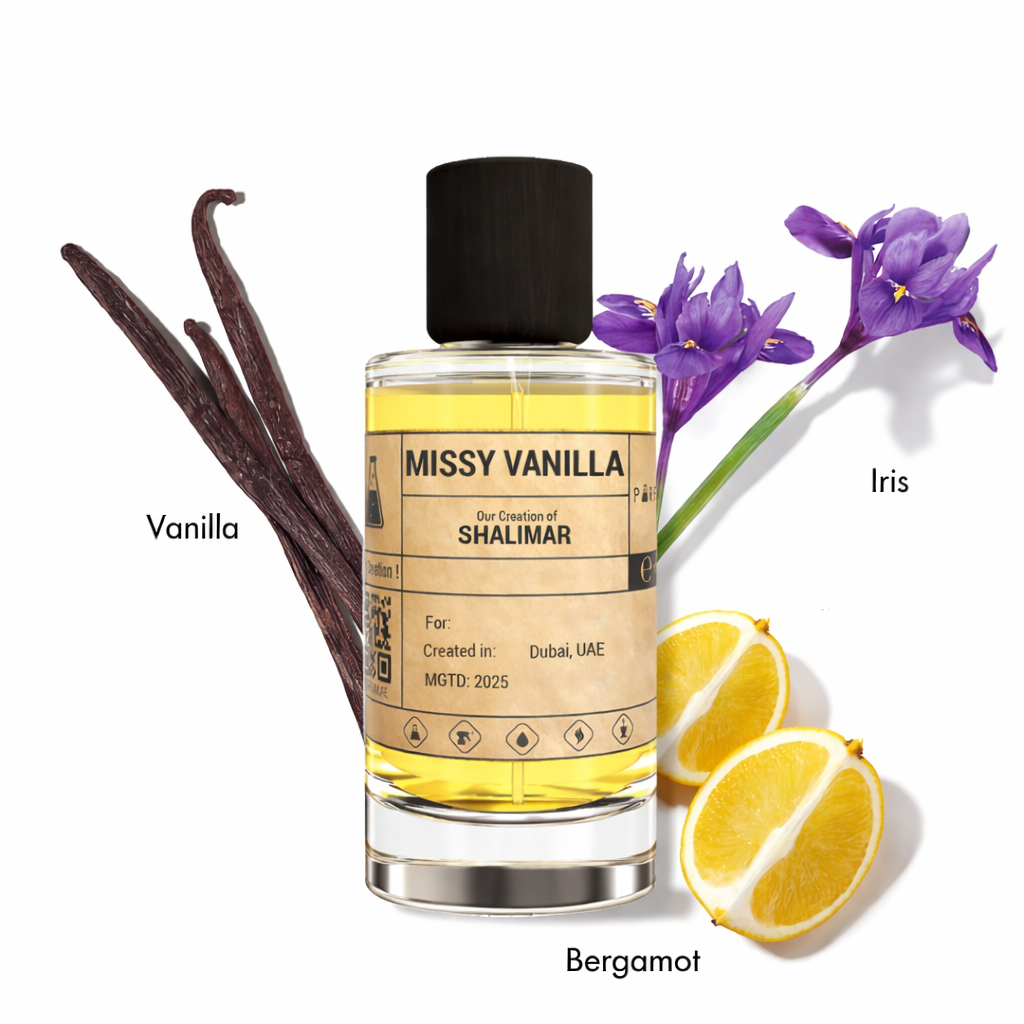 MISSY VANILLA - similar scent notes SHALIMAR by Guerlain